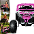 Carro UTV Elétrico Bang Toys Pulse XR7 Rosa 12V com Controle Remoto - Imagem 4
