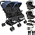 Carrinho Kiddo Gemeos 2 Bebe Conforto 2 Base ISOFIX Mascote Marinho - Imagem 1