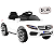 Carro Eletrico Importway Mercedes Branco 6V Controle Remoto - Imagem 1
