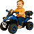 Mini Quadriciclo Eletrico Infantil Importway Azul 6V - Imagem 1