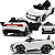 Carro Elétrico Importway Audi E-Tron GT Branco 6V  Controle Remoto - Imagem 2