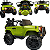 Mini Carro Elétrico Jipe Importway Verde 12V com Controle Remoto - Imagem 3