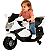 Mini Motinha Elétrica Infantil Importway Branco 6V Luzes LED e Som - Imagem 1