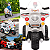 Moto Eletrica Infantil Importway Motorcycle Policia 6V Branco - Imagem 4