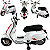 Mini Moto Elétrica Vespa Piaggio Importway Branca 12V - Imagem 3