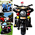 Moto Eletrica Infantil Importway Motorcycle 6V Preta - Imagem 4