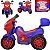 Moto Eletrica Biemme Sprint Turbo Power 12V Spider com Capacete - Imagem 3