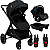 Carrinho de Bebe Premium Baby Kansas Bebe Conforto Base Black - Imagem 1