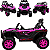 Carro Elétrico  Zippy Toys UTV 4x4 Rosa 12V Controle Remoto - Imagem 3