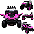 Carro Elétrico  Zippy Toys UTV 4x4 Rosa 12V Controle Remoto - Imagem 2