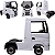 Caminhão Truck Scania Elétrico 4x4 Zippy Toys 12V Controle Remoto - Imagem 3