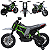 Mini Motocross Elétrica Infantil Zippy Toys ZS Verde12V - Imagem 3