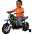 Mini Motocross Elétrica Infantil Zippy Toys ZS Verde12V - Imagem 1