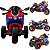 Moto Elétrica Bang Toys Honda CBR Edge Titan Vermelha 12V - Imagem 2