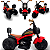 Motinha Elétrica Bang Toys Infantil Ryder K3 Vermelha 6V - Imagem 3