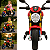 Moto Elétrica Infantil Lightning Rider Bang Toys Vermelha 12V - Imagem 4