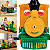Trem Infantil Eletrico Peg Perego Santa Fe 6V Conjunto de Trilhos - Imagem 4