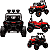 Carro Eletrico Bang Toys UTV Volt-4 Vermelho 12V Controle - Imagem 2