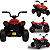 Quadriciclo Elétrico Bang Toys SpeedTrail Rider Vermelho 12V0 - Imagem 2