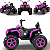 Quadriciclo Elétrico Infantil Bang Toys Bravo G4 Rosa 12V - Imagem 3