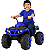 Quadriciclo Elétrico Infantil Bang Toys Bravo G4 Azul 12V - Imagem 1