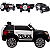 Carro Elétrico Infantil Biemme Blazer Polícia Preto 12V - Imagem 3