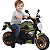 Moto Elétrica Infantil Biemme Power Duo Verde 12V - Imagem 1