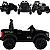 Carro Elétrico Infantil Biemme Pick-UP Ram Preta  12V - Imagem 4