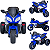 Moto Elétrica Infantil Biemme SP Max  Azul 12V - Imagem 2