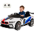 Carro Elétrico Infantil Biemme Race Car Branco 12V Controle - Imagem 1