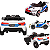 Carro Elétrico Infantil Biemme Race Car Branco 12V Controle - Imagem 2