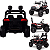 Carro Eletrico Bang Toys Jipe Sparkle Safari Branco 12V Controle - Imagem 2