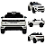Carro Elétrico Infantil Bang Toys Range Rover Evoque Branco 12V - Imagem 2