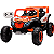 Carro UTV Elétrico Bang Toys Pulse XR7 Laranja 12V com Controle Remoto - Imagem 1