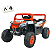 Carro UTV Elétrico Bang Toys Pulse XR7 Laranja 12V com Controle Remoto - Imagem 1