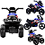 Moto Elétrica Infantil Bang Toys Neon Sprint Azul  6V - Imagem 2