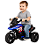 Moto Elétrica Infantil Bang Toys Neon Sprint Azul  6V - Imagem 1