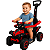 Carrinho de Passeio Andador Biemme Quadriciclo Quatri Push Vermelho - Imagem 1