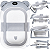 Banheira Compacta Dobravel Kiddo Koala Cinza com Suporte - Imagem 2