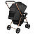 Carrinho de Bebe Reversivel Galzerano Milano II Rose - Imagem 3