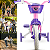 Bicicleta Infantil Aro 12 Cat Nathor Menina Cor Rosa Violeta - Imagem 3