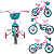Bicicleta Infantil Aro 12 Charm Nathor Menina Cor Rosa - Imagem 2