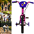 Bicicleta Infantil Aro 16 Top Girls Nathor Menina Cor Rosa Violeta - Imagem 3