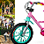 Bicicleta Infantil Aro 14 Pro Feminina Nathor Cor Rosa - Imagem 2