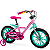 Bicicleta Infantil Aro 14 Pro Feminina Nathor Cor Rosa - Imagem 1