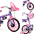 Bicicleta Infantil Nathor Aro 12 Minnie Rosa - Imagem 2