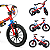 Bicicleta Infantil Nathor Aro 16 Spider-Man 02 Vermelha - Imagem 2
