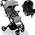 Carrinho de Bebe Galzerano Kira com Bebe Conforto Cinza - Imagem 1