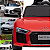 Carro Eletrico Zippy Toys Audi R8 Spyder 12V com Controle Vermelho - Imagem 4