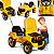 Tratorzinho de Passeio e Pedal Bebe Calesita Tracamp Amarelo - Imagem 3
